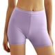 thumbnail image 1 of Ropa interior de seda de color liso y cintura media para mujer - Leggings cómodos y transpirables de punto - Tallas M-XXL, 1 of 3