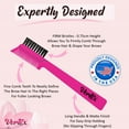 thumbnail image 2 of Vertex Eyebrow Comb Brush Pencil Kit Duo Spoolie Thin Angled, 2 of 2