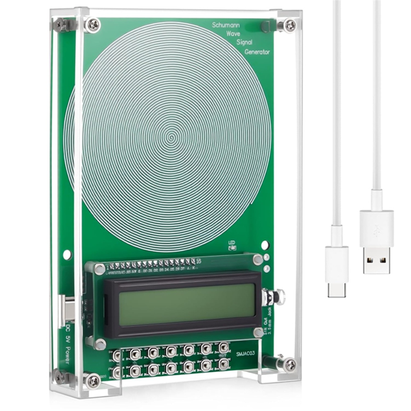 0.01Hz-10000Hz Adjustable Sine Wave Resonance Generator Ultra Low Frequency Generator Resonator Sound Frequency Machine