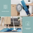 thumbnail image 6 of Blue Marble Gold Line Pattern Kitchen Rugs Sets Of 3,Kitchen Runner Rugs Non Skid Washable,Decorative Kitchen Floor Mats for Kitchen,Sink,Laundry,17"x30"+ 17"x47" + 17"x59", 6 of 6
