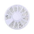 thumbnail image 1 of Fiudx Pegatinas para Uñas, Glamorosas Decoraciones Metálicas para Uñas, Brillantes Adornos Dorados, Versátiles Accesorios para Celular, Ideales para Amantes de Las Uñas, Impactantes Diseños., 1 of 3
