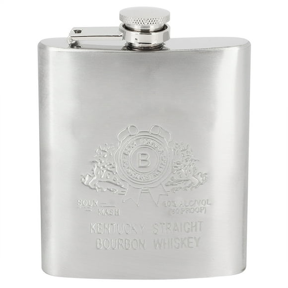 ZOUSSIQI 7oz Portable Stainless Steel Alcohol Whiskey Jug Wine Flagon Bottle Jar Container JU316-21437