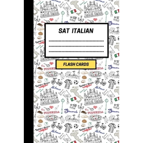 Pre-Owned SAT Italian: Create your own SAT Italian vocabulary Flash cards. Includes Spaced Repetition and Lapse Tracker (480 cards)