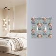 thumbnail image 5 of Dailycode Light Switch Plate Covers 2 Gang Wall Plate Plastics Outlet Covers for Kitchen Home Office Decor Cute Pig and Rose, 5 of 8