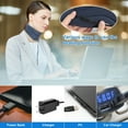 thumbnail image 3 of Heated Neck Brace, HONGJING Soft Cervical Collar with Heating for Pain Relief - Adjustable Neck Collar Stabilizes Spine for Sleeping and Spinal Pressure Relief, 3 of 7