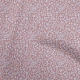 thumbnail image 1 of oneOone Cotton Poplin Twill Dark Rose Brown Fabric Alphabet Fabric For Sewing Printed Craft Fabric By The Yard 56 Inch Wide, 1 of 4