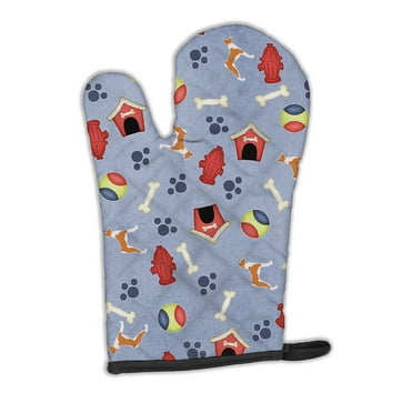 Caroline's Treasures Basenji Dog House Collection Oven Mitt