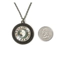 thumbnail image 2 of Ancient Alchemy Lunar Calendar Necklace - - Gift for Women - Pagan Jewelry - Unique Pendant, 2 of 6