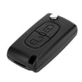 thumbnail image 1 of Étui à Clés Coque de Porte-Clés Coque de Clé de Voiture 2 Boutons Coque de Clé de Voiture Remplacement Compatible avec Citroen, 1 of 8