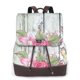 thumbnail image 1 of Balery Vintage Wood with Floral Mochila de Cuero para Mujeres, Gran Capacidad, Bolsa de Viaje Multifuncional, Mochila de Cuero y Bolsa de Hombro para Mujeres, 1 of 4