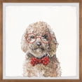 thumbnail image 2 of Marmont Hill "Shaggy in Bow Tie" Framed Painting Print, 2 of 4