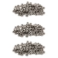 thumbnail image 1 of 300Pcs M3 3mm Female Thread Hex Metal Nut Fastener Silver Tone,300(+/-2%) x Hex Nut,Silver Tone, 1 of 8