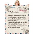 thumbnail image 1 of LHSHID Daughter Blanket Gift from Mom Birthday Gifts for Daughter | to My Daughter Blanket from Mother Christmas Mothers Day Bday Presents for Daughter in Law Step Duaghter Throw Blanket 30x40in, 1 of 6