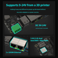 thumbnail image 3 of CM68 Host Box & CM68 Core Board -Compatible Output 2x1000M Ethernet 5xUSB Port -A55 CANBus for Klipper Voron, 3 of 8