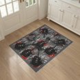thumbnail image 3 of ODIKA Music Notes Rock Grunge Hip Vintage Distressed Border Guitar Flowing Dynamic for Entryway, Kitchen, Mudroom, Stain Resistant Flatwoven, 3 of 7