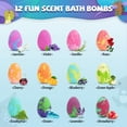 thumbnail image 4 of Bombas de baño STARYAR, paquete de 16 unidades de dinosaurios orgánicos con juguetes sorpresa, 4 of 7