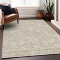 thumbnail image 6 of Addison Rugs Mayfield Washable Transitional Floral Beige Rectangle Rug, 8' x 10', 6 of 6