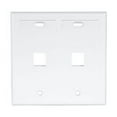 thumbnail image 2 of Leviton 42080-2WP Quickport 2-Port Wallplate ID Window, 2 of 2
