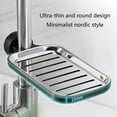 thumbnail image 4 of SDFGTstore Faucet Sponge Soap Drainage Storage Rack Sink Adjustable Dish Cloth Drain Holder Kitchen Sink Caddy Organizer, 4 of 8