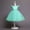 Green, variant on Herrnalise Girls Baby Long Skirt Solid Princess Bowknot Performance Dress Skirt Dress Flash picks