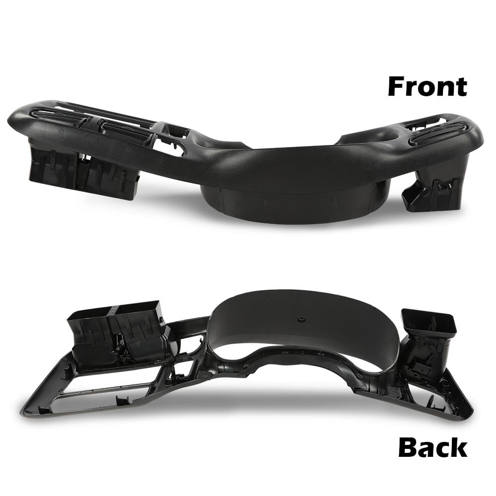 PIT66 Black Dash Trim Bezel Cover Fit For 1998-2004 Chevy Blazer Jimmy Sonoma S10