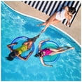 thumbnail image 3 of SwimWays Premium Spring Float Papasan with Fast Inflation, Blue, 3 of 7
