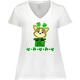 thumbnail image 3 of Inktastic St Patricks Day Clothes Women's Plus Size V-Neck T-Shirt, 3 of 5