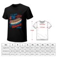 thumbnail image 2 of It's Not The 4th of July Until My Wiener Comes Out Hip Men's Cotton Short Sleeve HD Print Tee for Casual T-Shirt Crew Neck Top Black XL, 2 of 7