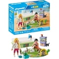 thumbnail image 1 of PLAYMOBIL My Life 71753 Family with Rabbits Animal Figures Toy, 1 of 5