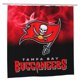 thumbnail image 1 of Cortina de ducha de secado rápido impermeable para baño de los Buccaneers, cortina de ducha con ganchos, decoración de fútbol americano, juego de cortinas de ducha para baño de plástico de 72 x 72, 1 of 8