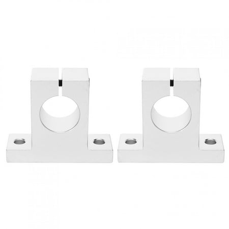 

Guide Shaft Bracket High Adoptability 2PCs Light-Weight Rail Fixing Bracket For Shaft Heavy Load