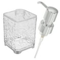thumbnail image 6 of FOLOYORI Soap Dispenser Plastic Transparent General Users Home Use 1Set 5.9X2.6X2.6in, 6 of 8
