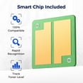 thumbnail image 4 of Cartuchos de tóner MEGAIN 218A, 4 paquetes con chip para impresora HP 218A, 4 of 7