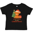 thumbnail image 3 of Inktastic Baby's First Christmas Cute Highland Cow Boys or Girls Baby T-Shirt, 3 of 5