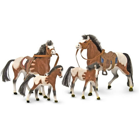 Melissa & Doug Horse Family with 4 Collectible Horses