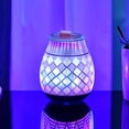 thumbnail image 3 of Quemador de cera derretido eléctrico con lámpara de noche, calentador de aceite esencial de , calentador de , cera perfumado, , luz Soledad Lámpara eléctrica para derretir cera, 3 of 10