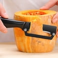 thumbnail image 5 of Pelador de verduras de acero inoxidable | Herramienta para pelar frutas | Utensilio de cocina ergonómico que ahorra esfuerzo | Preparación de alimentos en el hogar para zanahorias, patatas y manzanas, 5 of 5