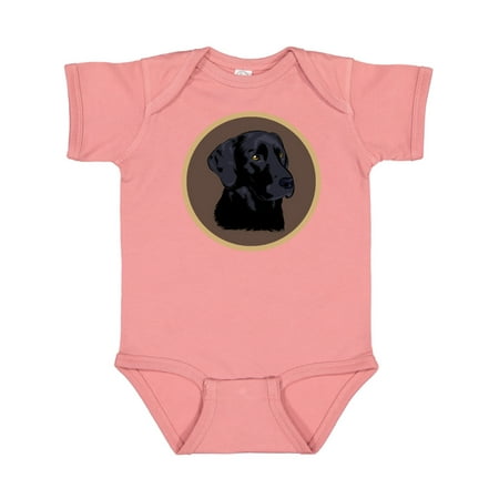 

Inktastic Black Lab Dog Labrador Retriever Gift Baby Boy or Baby Girl Bodysuit