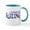 White/Blue Inside, variant on CafePress - I'd Rather Be Sailing Mug - 11 oz Ceramic Mug - Novelty Coffee Tea Cup