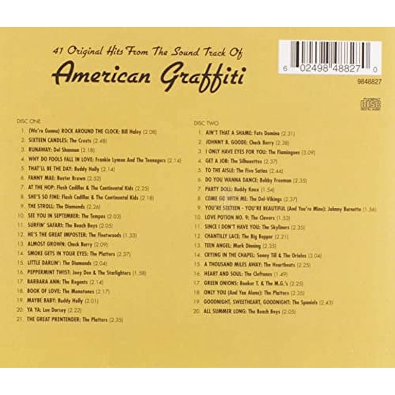 UMC, Music CD, Various Artists American Graffiti 41 Hits