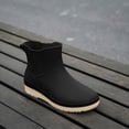 thumbnail image 2 of Waterproof Kitchen Boots For Women Summer Short Plastic Rain Shoes Thickened Overshoes, 2 of 6
