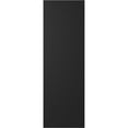 thumbnail image 5 of Ekena Millwork 17 1/2"W x 32"H Americraft Five Board Exterior Real Wood Two Equal Panel Framed Board-n-Batten Shutters (Per Pair), Black, 5 of 9