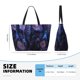 thumbnail image 4 of Fotbe Fantasy Dragon In Cathedral Bolsa de Viaje para Playa - Resistente al Agua, Bolsa Tote de Gran Capacidad y Ligera con 7 Bolsillos para Mujeres y Hombres, 4 of 7