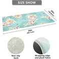 thumbnail image 3 of Coolnut Spring Easter Bunnies Bathroom Rugs Bath Mat 39 x 20 Inch Non-Slip Extra Soft and Absorbent Shaggy Bath Carpet for Tub, Shower, Bathroom Home Decor Gifts, 3 of 7