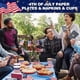 thumbnail image 1 of Independence Day Party Utensils Plates Paper Cups Tissues Party Props Decoration Sets, 1 of 4