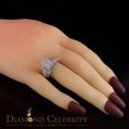 thumbnail image 5 of Diamond Celebrity's Cubic Zirconia 2.25ct White Silver Cinderella Women's Ring Size 7, 5 of 12