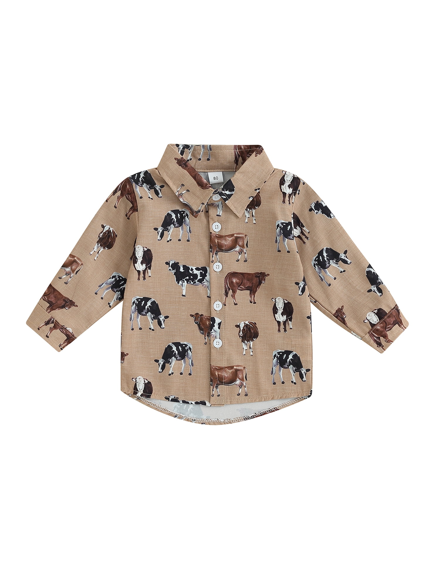 GXFC Toddler Boys Fall Shirt Clothes 6M 1T 2T 3T 4T Kids Boys Long