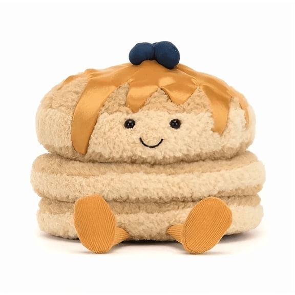 Jellycat Amuseables Fran Pancakes Soft Plush Stuffed Toy Gift With Dust Bag