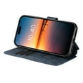 thumbnail image 3 of for iPhone 15 2-in-1 PU Leather Case, Detachable Wallet Case with Card Holder Stand, Removable Folio Protective Cover, Support Magnetic Car Mount, Magnetic Clasp, Shockproof Cover, Blue, 3 of 11
