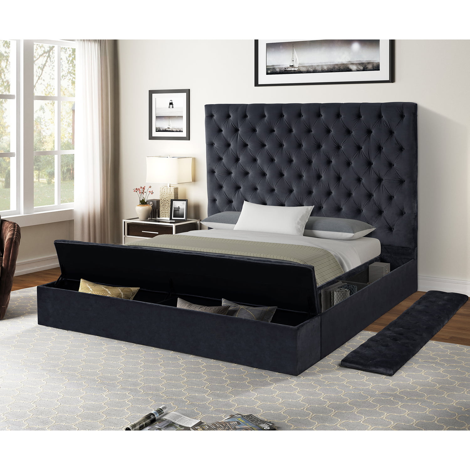 5 PIECE QUEEN SIZE BEDROOM SET • Furniture & Mattress Discount King